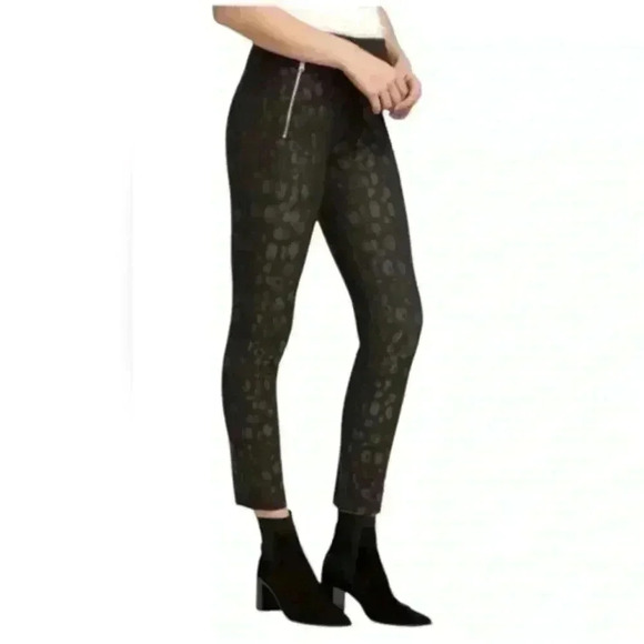 Rag and Bone Simone Leopard Leggings Women’s Size 6 - Picture 1 of 7
